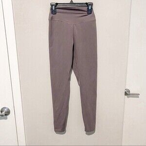 Balance Athletica Leggings Mauve Purple Ascend Full Length Workout Pants Small